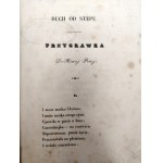 Zaleski Józef Bohdan - Poezja -Duch od stepu. Przygrawka do nowej poezji - poemat , Paryż 1841 [ Pierwsze wydanie, szkoła ukraińska polskiego romantyzmu]