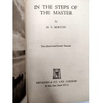 [Oprawa artystyczna Helena Karpińska ] - Morton H.V. - In the steps of the Master - London 1940 [ Książka zakupiona przez sanitariuszkę z Armii Gen. Andersa w Jerozolimie ok. 1941 roku, II Korpus Polski ]