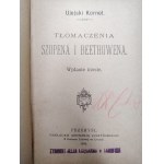 Ujejski Kornel - Tłumaczenia Szopena i Beethowena ; Przemówienia ( 1863 - 1893) - Przemyśl 1904 [ Chopin ]