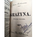 Mickiewicz Adam - Żywot i dzieła, Giaur, Grażyna - Złoczów ca. 1920