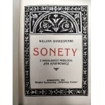 Shakespeare William - Sonety , przekład Jan Kasprowicz, Warszawa 1922