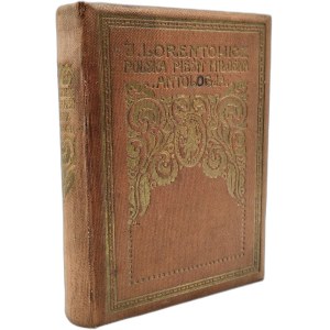 Lorentowicz Jan - Polish love song - anthology, Warsaw 1913