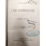 Dębicki Ludwik - Z teki Dziennikarskiej, Kraków 1893