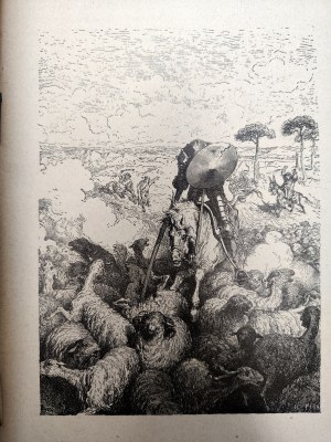 Cerwantes - Don Quixote of the Mancha - Volume II, Warsaw 1899 [ illustrations by Gustav Dore ].