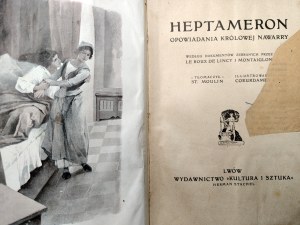 D'ANGOULEME Margaret [Margaret of Navarre] Heptameron - stories of the Queen of Navarre - Lviv 1911