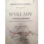 Mickiewicz Adam - Lectures on Slavic Literature, Lviv 1900