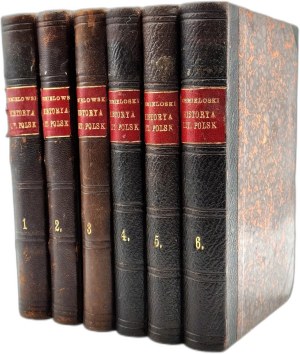 Chmielowski Piotr - Historia literatury polskiej - komplet Tom I - VI, Warsaw 1899