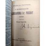 Łagowski Florjan - On the comedies of Aleksander hr. Fredro (father), Warsaw 1901