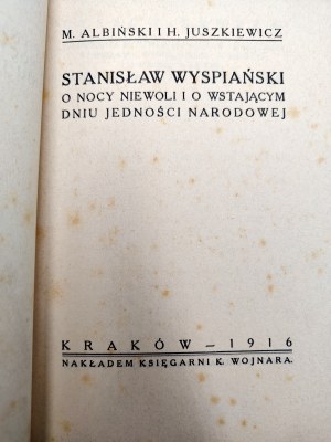 Albiński M. and Juszkiewicz H.- 