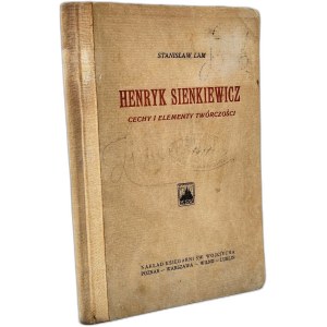 Lam Stanisław - Henryk Sienkiewicz - cechy i elementy twórczości, Poznań ca. 1924