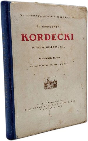 Kraszewski Jozef Ignacy - Kordecki - Warsaw 1925