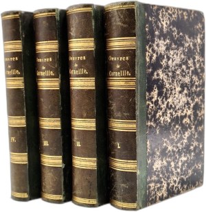 P. Corneille.Th. Corneille - Works - Paris 1838 [ Complete Volumes I-IV ].