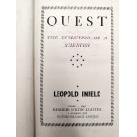 Leopold Infeld - The evolution of a scientist, London 1942 [ Pierwsze wydanie ]
