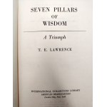 Lawrence T.E. - Seven Pillars of Winsdom - New York, 1938