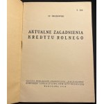 S. ORLIKOWSKI - Questioni attuali relative al credito agricolo [1938]
