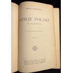 M. BOBRZYÑSKI - Dzieje Polski w zarysie, tom I-III [4th ed., 1927].