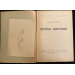 A. KROKIEWICZ – Orfovské štúdie [1947]