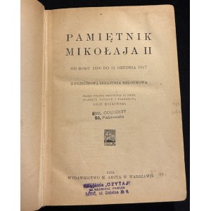 Il diario di Nicola II [1924]