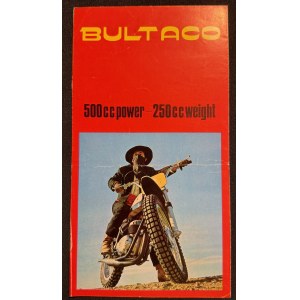 [Catalogo automobilistico] Bultaco 500 cc potenza + 250 cc peso