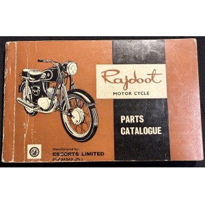 [Automotive prospectus] Rajdoot Motor cycle. Parts catalogue