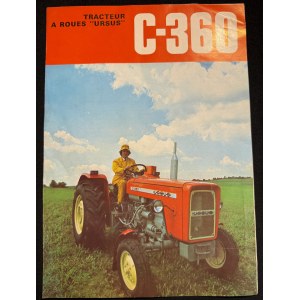 [Automobile Prospectus] Tracteur a Roues Ursus C-360
