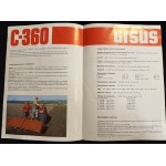 [Automobile Prospectus] Tracteur a Roues Ursus C-360