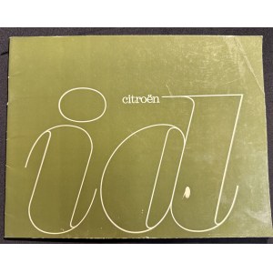 [Automobilprospekt] Citroën ID