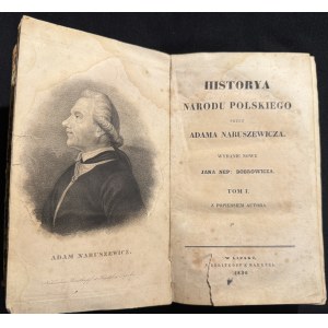 A. NARUSZEWICZ - Historya narodu polskiego, tom I-II [1836].