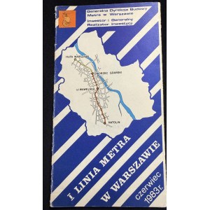 I linia metra w Warszawie, czerwiec 1983 r.