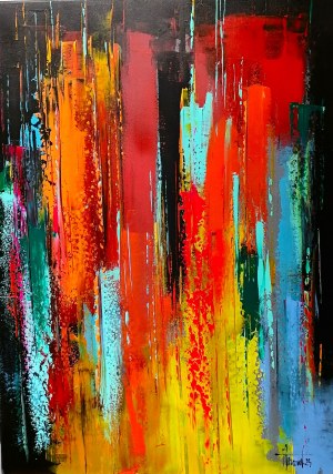 Alfred Angel, Abstraction