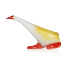 proj. Mieczysław NARUSZEWICZ (1923 - 2006), Figurka Kaczka, Zakłady Porcelany Stołowej Krzysztof (Wawel)