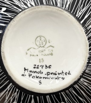 proj. dec. Ludmiła POKORNIANKA (1920-1987), porcelain set, Zakłady Porcelany Stołowej 