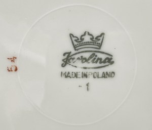 Decorative platter, Zakłady Porcelany Stołowej 