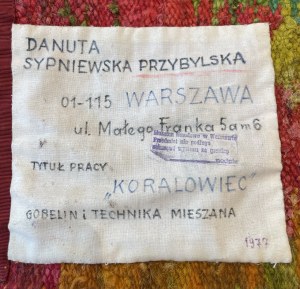 Danuta PRZYBYLSKA-SYPNIEWSKA, Gobelin 