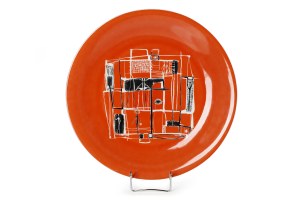 Decorative platter, 1963