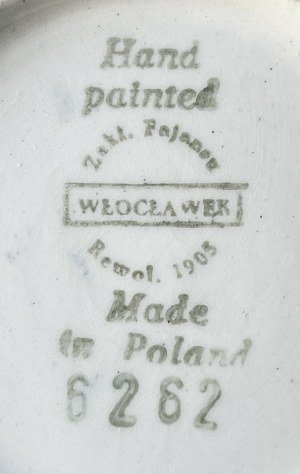designed by Jan SOWIŃSKI (1911 - 1990), Czarka, pattern 231, Zakłady Fajansu 