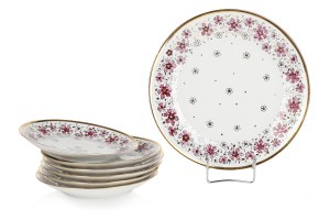 Dessert set (1 +6), Cooperative of Folk and Artistic Industry 