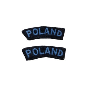 Poland - Komplet 2 naszywek naramiennych PSZnZ