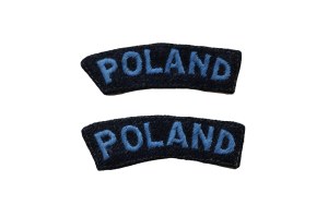 Poland - Set of 2 PSZnZ shoulder patches