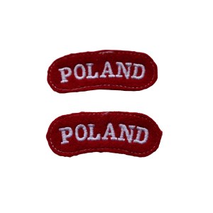 Poland Naszywki Naramienne Komplet