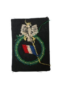Shoulder patch of French conscripts