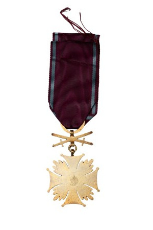 Gold Cross of Merit with Swords