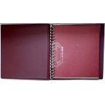 numismatic accessories, maroon banknote clasper after Lucow collection together with a business card