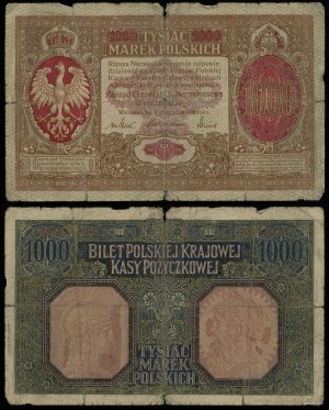 Poland, 1,000 Polish marks, 9.12.1916