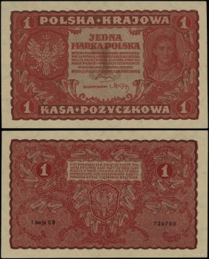Poland, 1 Polish mark, 23.08.1919
