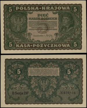 Poland, 5 Polish marks, 23.08.1919