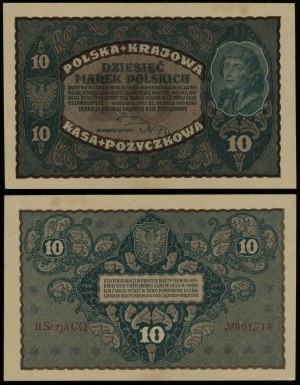 Poland, 10 Polish marks, 23.08.1919