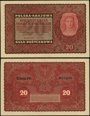 Poland, 20 Polish marks, 23.08.1919