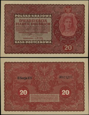 Poland, 20 Polish marks, 23.08.1919