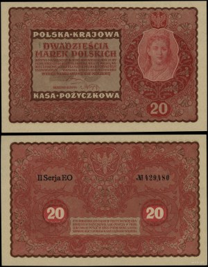 Poland, 20 Polish marks, 23.08.1919